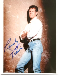 RANDY TRAVIS COUNTRY MUSIC STAR AUTHENTIC ORIGINAL HAND SIGNED PHOTOGRAPH #4 - Picture 1 of 2