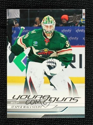 2024-25 Upper Deck 系列 1 年轻枪 Jesper Wallstedt #202 新秀 RC — 第 1/2 张图片