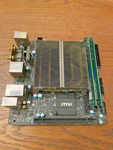 MSI B150I Gaming Pro AC Mini-ITX Motherboard + Intel i5-6600K + 16GB DDR4 - Picture 1 of 7