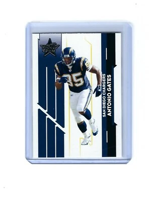 🏈CRYPTO ACCEPTED🏈2006 Donruss Leaf Rookies & Stars ANTONIO GATES Card #84 - Image 1 of 4