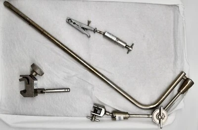 Dispositivo de fixação endoscópico Elmed LAPAROSCÓPICO, suporte para instrumento de mira telescópica - Imagem 1 de 4