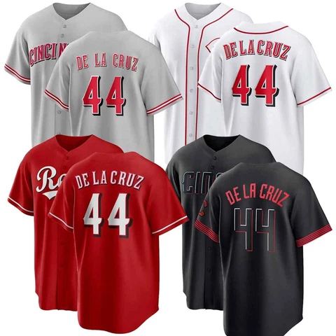 Elly De La Cruz #44 Baseball Jsy Shirt Print Many Colors Fan Made Reds Cover