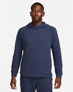 Nike Yoga Para hombres Dri-FIT Sudadera Pullover Sudadera con Capucha Azul Marino Talla S M L XL DV9875-437 - Imagen 1 de 7