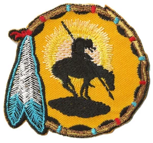Ecusson patche Sioux Indien country western thermocollant patch  - Imagen 1 de 2