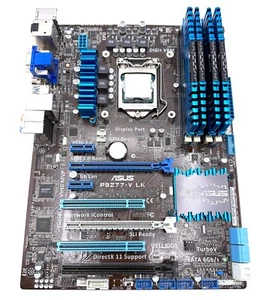 Scheda madre ASUS P8 Z77-V LK ATX + CPU Intel i5 3570k 3,4 Ghz + combo 16 GB di RAM - Foto 1 di 3