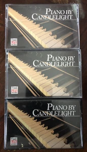 Piano by Candlelight Time Life Music 3 Audio Cassette Tapes Part 1-2-3 Pre Owned - Picture 1 of 3