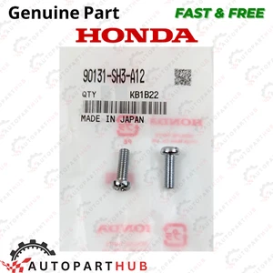 Genuine Honda Civic 96 97 98 99 00 Sun Visor Screws Hardware 90131-SH3A12 2pc - Picture 1 of 16