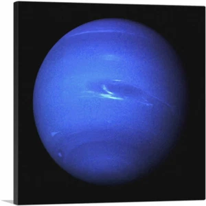 ARTCANVAS Pianeta Nettuno ottavo pianeta dal sole stampa artistica su tela - Foto 1 di 11