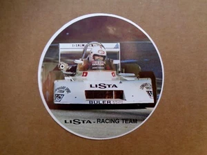 ADESIVO/STICKER UFFICIALE "LISTA RACING TEAM - MARCH FORMULA 2 - ANNI '80"  - Picture 1 of 1