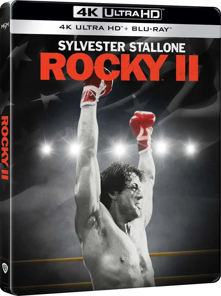Rocky Ii (1979) (Steelbook) (4k+Br) (2 Blu-Ray) - Stallone,Shire - Immagine 1 di 1