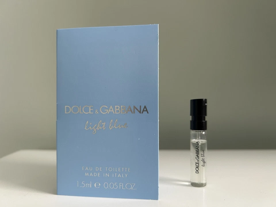 Dolce & Gabbana Light Blue Eau de Toilette, 0,05 oz, NOVO - Imagem 1 de 1