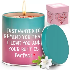 Valentines Day Gift Candles, Wife Romantic Valentine Present For Her I Love You - Picture 1 of 7