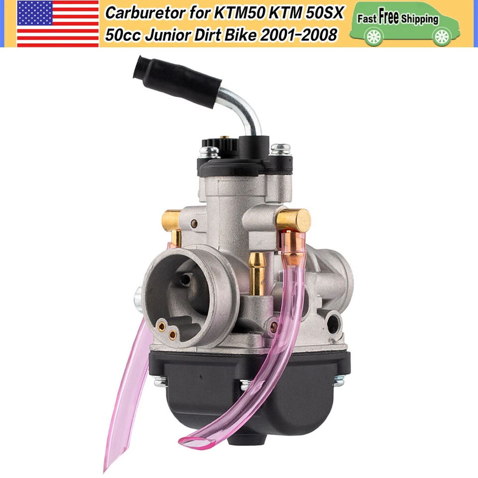 Carburetor for KTM50 KTM 50SX 50 JUNIOR 50cc SX 2001-2008 Junior Dirt Bike 19mm - Image 1 of 4