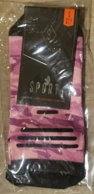 NWT Tavi Noir Terry Taylor Strong Purple/Pink Small SPORT Low Rise Socks - Image 1 of 2