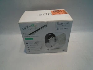 NEW ARLO ESSENTIAL WIRE FREE SPOTLIGHT SECURITY CAMERA 1080P HIGH DEF NITE VISIO - Picture 1 of 2
