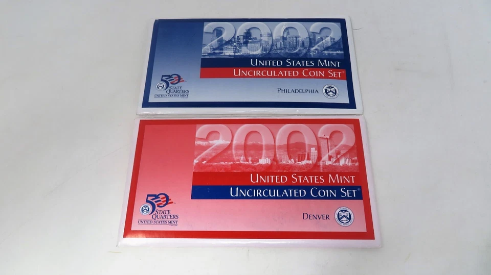 2002-P&D U.S. Uncirculated Set: 20-Coin Set in Original Packaging - Image 1 of 1