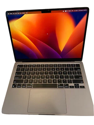 2022 Apple MacBook Air 13.6" Laptop (Apple M2/8GB RAM/256GB SSD/MacOS/Space Gray - Image 1 of 4