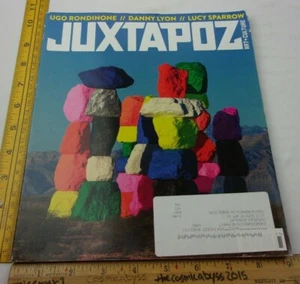 Ugo Rondinone Danny Lyon LucySparrow #190 Nov 2016 JUXTAPOZ art culture magazine - Picture 1 of 12