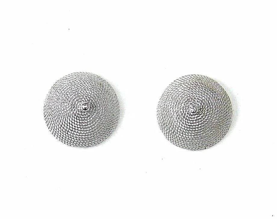 ORECCHINI CORBULA 1cm FILIGRANA SARDA IN ARGENTO GIOIELLI BOTTONE DONNA RAGAZZA - Immagine 1 di 1