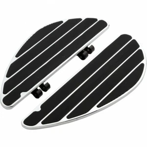 Arlen Ness Ring Leader Fusion Series Driver Floorboard, Black & Chrome [15-406] - Picture 1 of 1