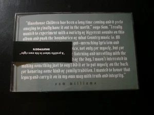 SAM WILLIAMS GLASSHOUSE CHILDREN CD PROMO SET - Picture 1 of 2
