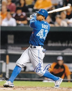 ANTHONY GOSE  TORONTO BLUE JAYS   ACTION SIGNED 8x10 - Picture 1 of 1
