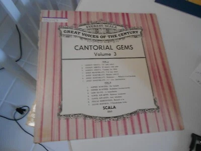 CANTORIAL GEMS LP VOL 3 SCALA 860 - Image 1 of 3