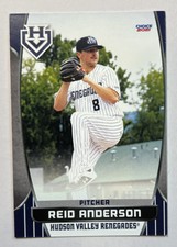 2021 Reid Anderson Minor league Rookie Card RC Hudson Valley Renegades
