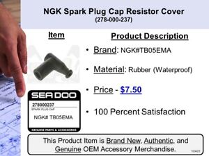 Spark Plug Boot (278000237) (NGK#TB05EM)   BRAND NEW