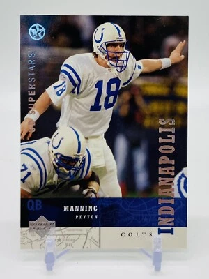 2003 Upper Deck Superstars Peyton Manning Indianapolis Colts #106 - Image 1 of 2