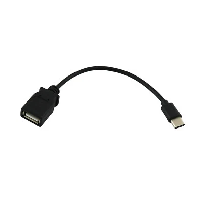 USB 3.1 Type C Male to USB 2.0 A Female OTG Data Sync Charge Adapter Cable 15cm - Image 1 of 4