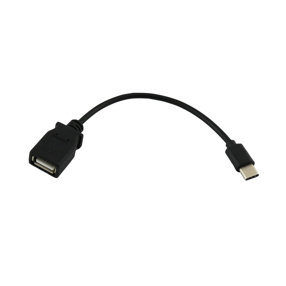 USB 3.1 Type C Male to USB 2.0 A Female OTG Data Sync Charge Adapter Cable 15cm - Image 1 of 1