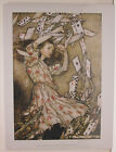 Alice And The Pack Of Cards By Arthur Rackham Shrink Wrapped Print