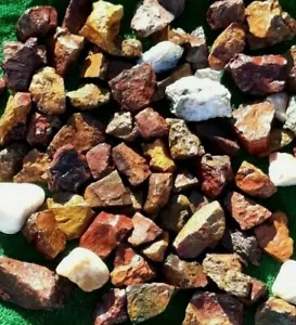 Piedras Lote 20 Lbs 100% Jaspe Natural Cuarzo Ágata Rocas Espectáculo Trozos Minerales - Imagen 1 de 12