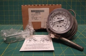 2 1/2" Weiss Indicating Thermometer Indicating w/ Capillary PN: 2257-071 - Picture 1 of 6