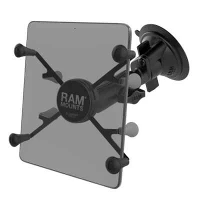 RAM X-Grip Suction Cup Mount for iPad Mini, All Versions, US-Made - Image 1 of 4