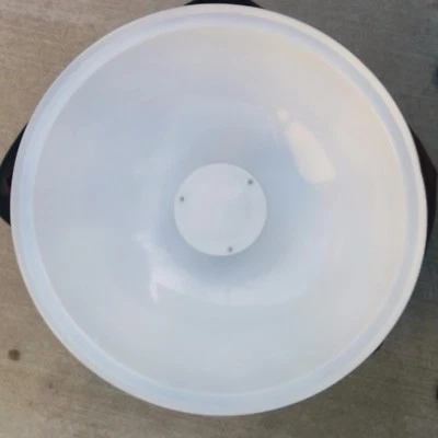 Plato de belleza blanco de 22" para Balcar iluminación blanca abejas alienígenas montaje abejas alienígenas Foto 1 de 4