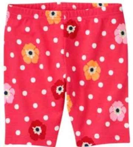 Gymboree BLOOMING NAUTICAL pink  flowers & dots bike shirts size 4  NWT - Picture 1 of 1