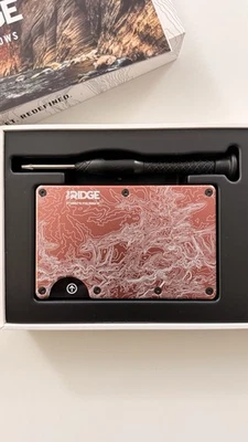 BN Ridge Wallet The Narrows Topographic (Money Clip) - Image 1 of 4