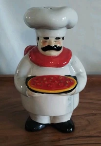Ceramic Italian Chef Pepper Shaker - Picture 1 of 5