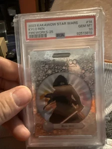 2023 Kakawow Disney 100 Star Wars #14 Kylo REN Fireworks Numbered 15/25 PSA 10 - Bild 1 von 3