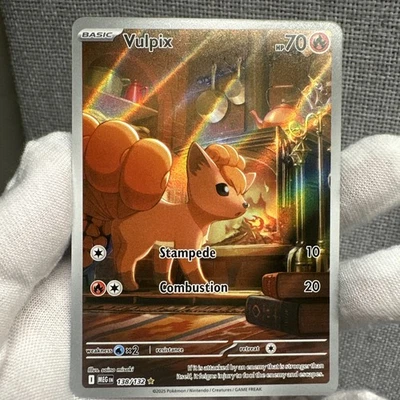 FAST SHIP! Mega Evolution: Vulpix 138/132 NM IR In HAND! - Image 1 of 3