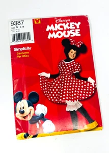 Simplicity Disney Minnie Mouse 9387 Misses' Sewing Pattern Sz. 8-18 Uncut - Picture 1 of 2