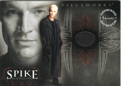 Spike The Complete Story 2005 Pieceworks Relic PW-2 James Marsters Leather Coat - Image 1 of 4