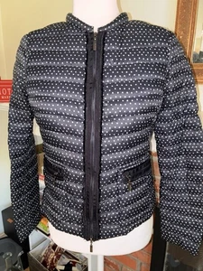 Jan Mayen Steppjacke blau Rautenmuster Arctic Garment S M Maße lesen - Bild 1 von 13