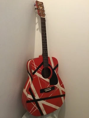 Guitare Acoustique vintage Yamaha EVH - Photo 1/4