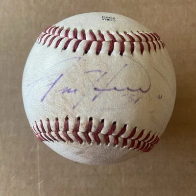 菲利克斯·埃尔南德斯签名ROMILB棒球亲笔签名比赛使用球水手 — 第 1/4 张图片