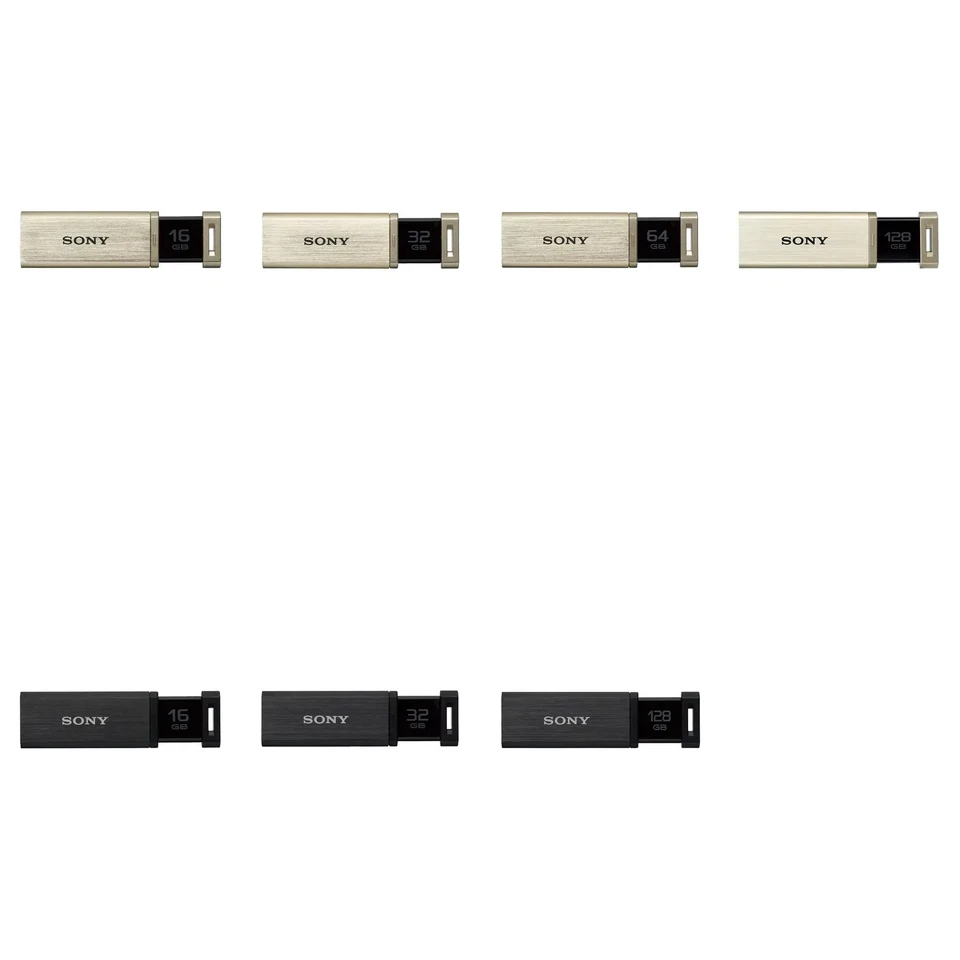 Sony USB 3.1 Flash Drive Gold/Black 16GB-128GB High Speed USM Series Fr Japan - Image 1 of 1
