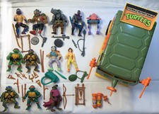 MUTANT NINJA TURTLES TMNT Foot Krang Vintage ORIGINAL lot 1988 Party Wagon