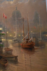 G. Harvey Harbor Fog Limited Edition 265/550 - Picture 1 of 6